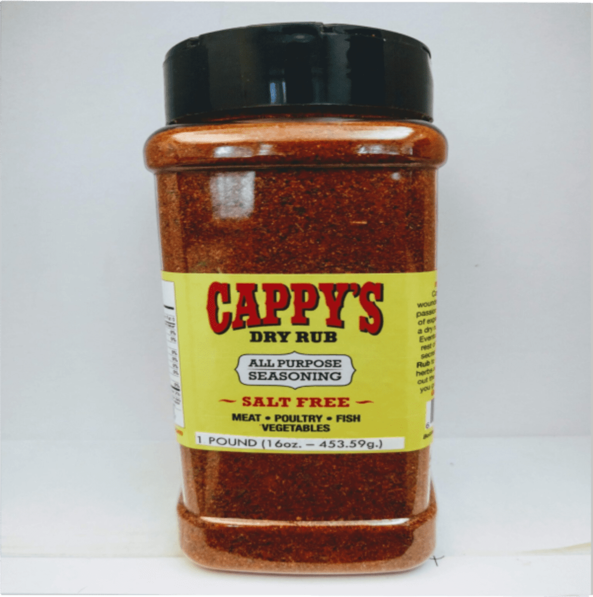 Cappy's salt-free dry rub