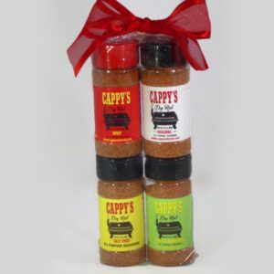 Assorted spice jars gift set